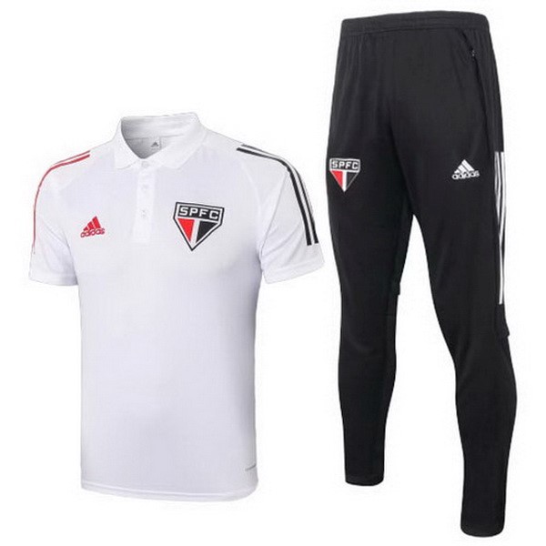 Polo São Paulo Conjunto Completo 2020 2021 Blanco